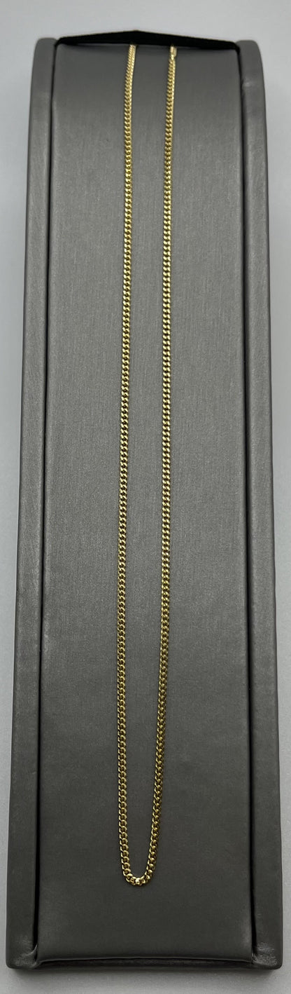 14K Cuban Chain Necklace - 3.4 g