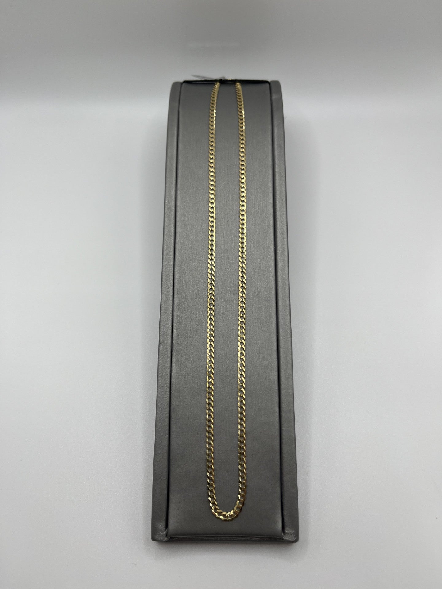 14K Concave Necklace