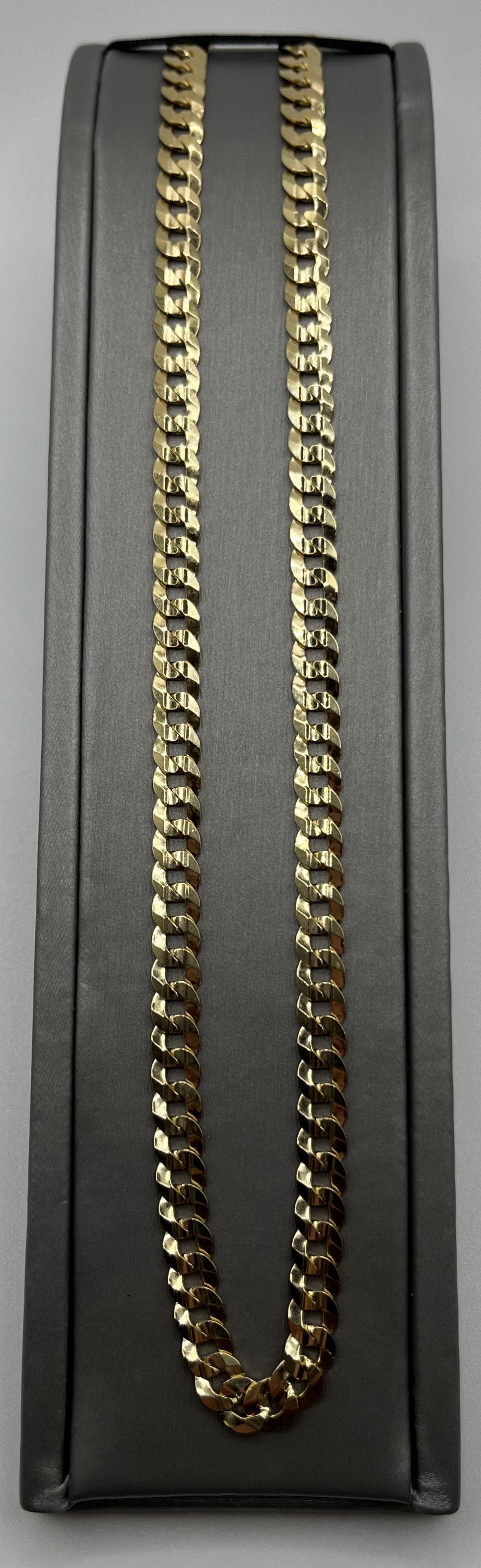 14K Concave Chain - 24.7 g