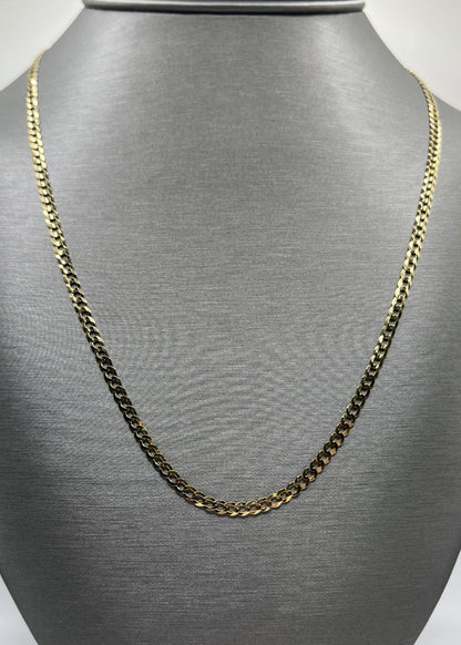 14K Concave Necklace - 6.0 grams