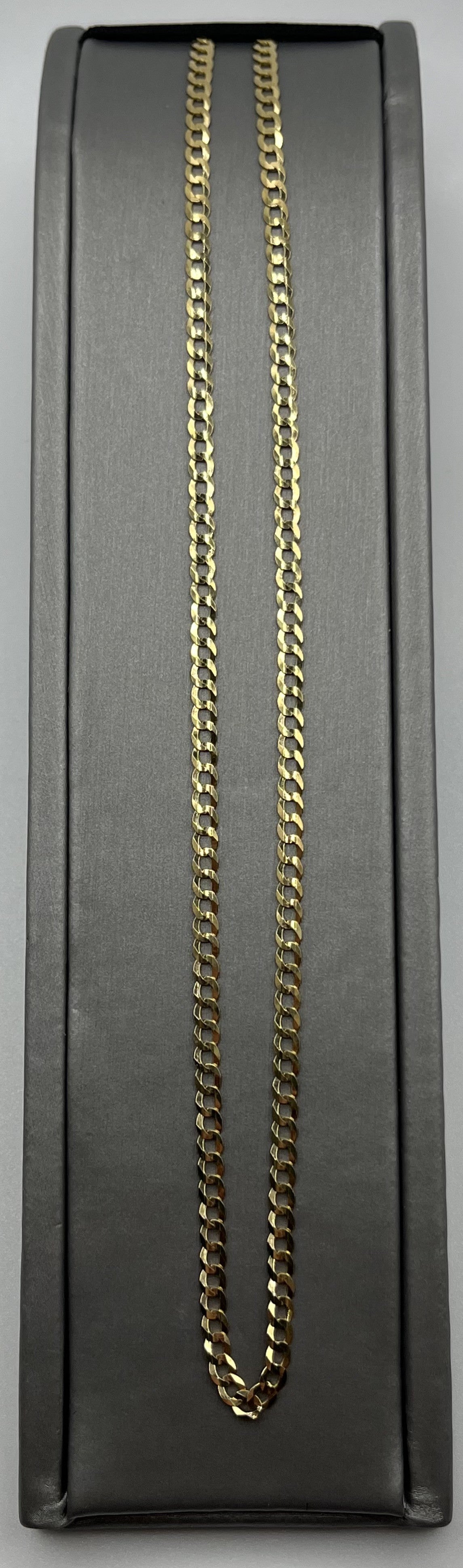 14K Concave Necklace - 6.0 grams