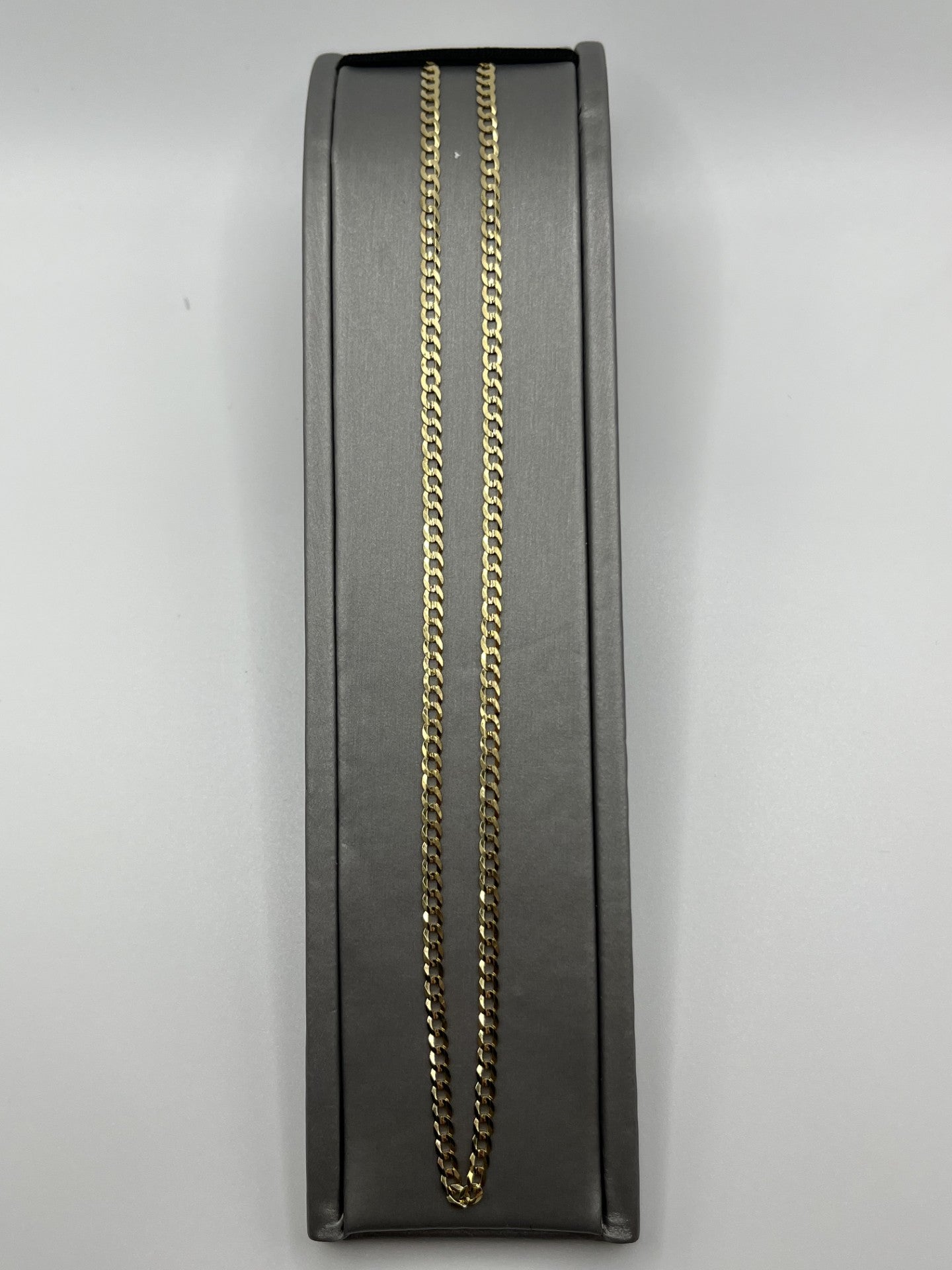 14K Concave Necklace - 6.5 g