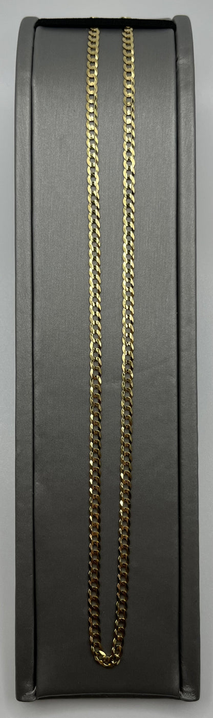 14K Concave Necklace - 6.0 g