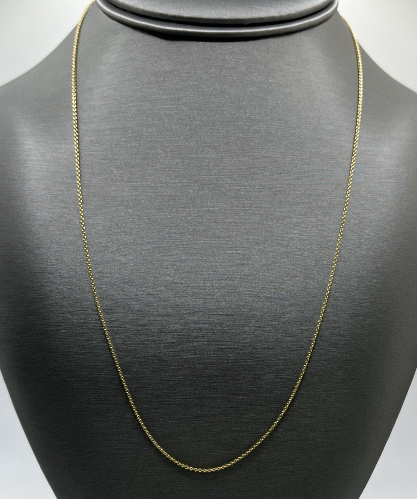 14K Cable Necklace - 2.2g