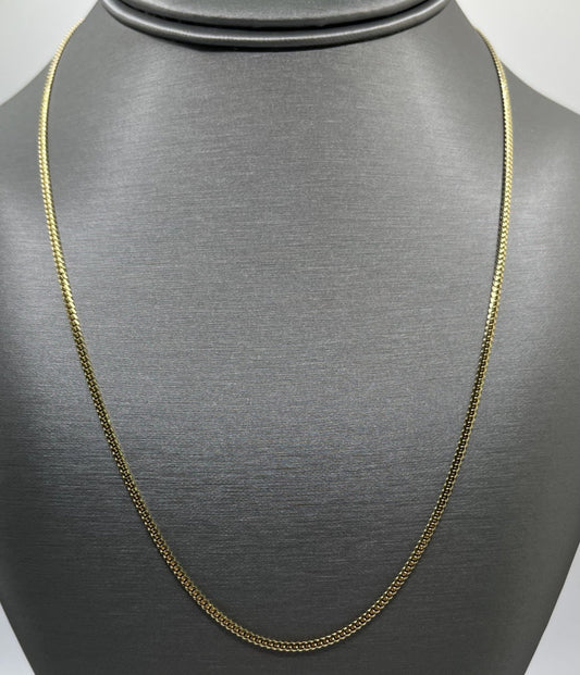 14K Cuban Chain Necklace - 6.65g