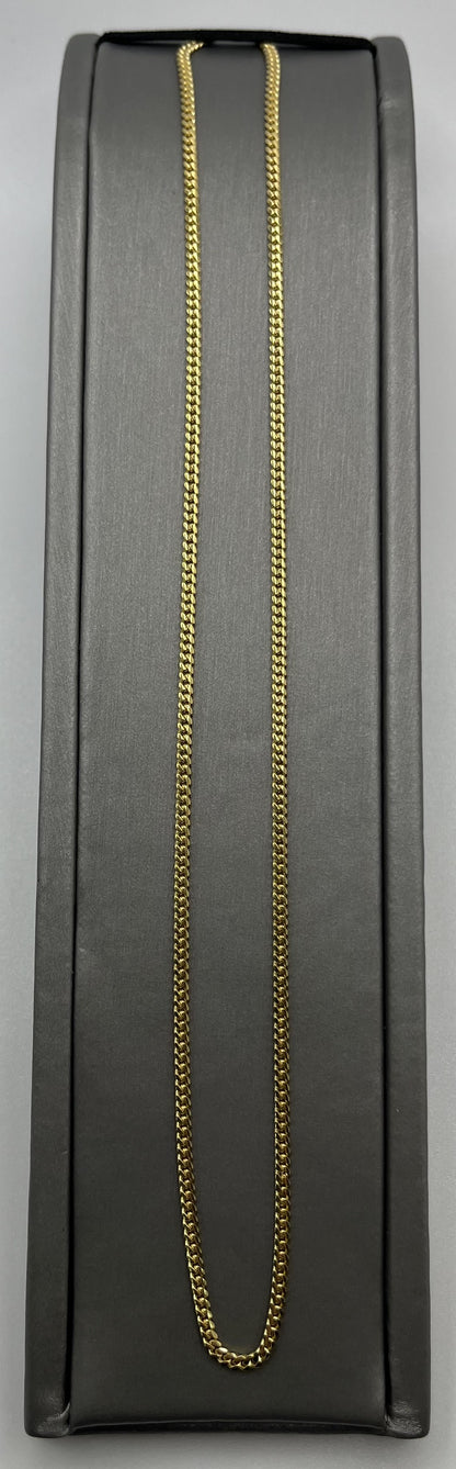 14K Cuban Chain Necklace - 6.3g