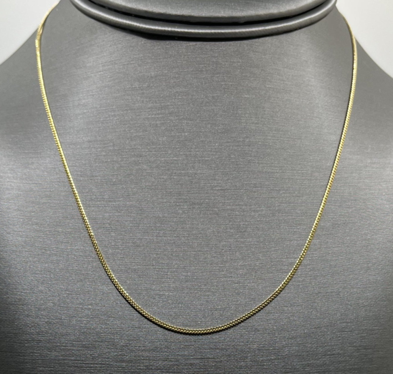 14K Cuban Chain Necklace - 2.4g