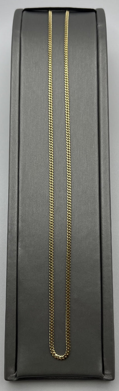 14K Cuban Chain Necklace - 8.1g