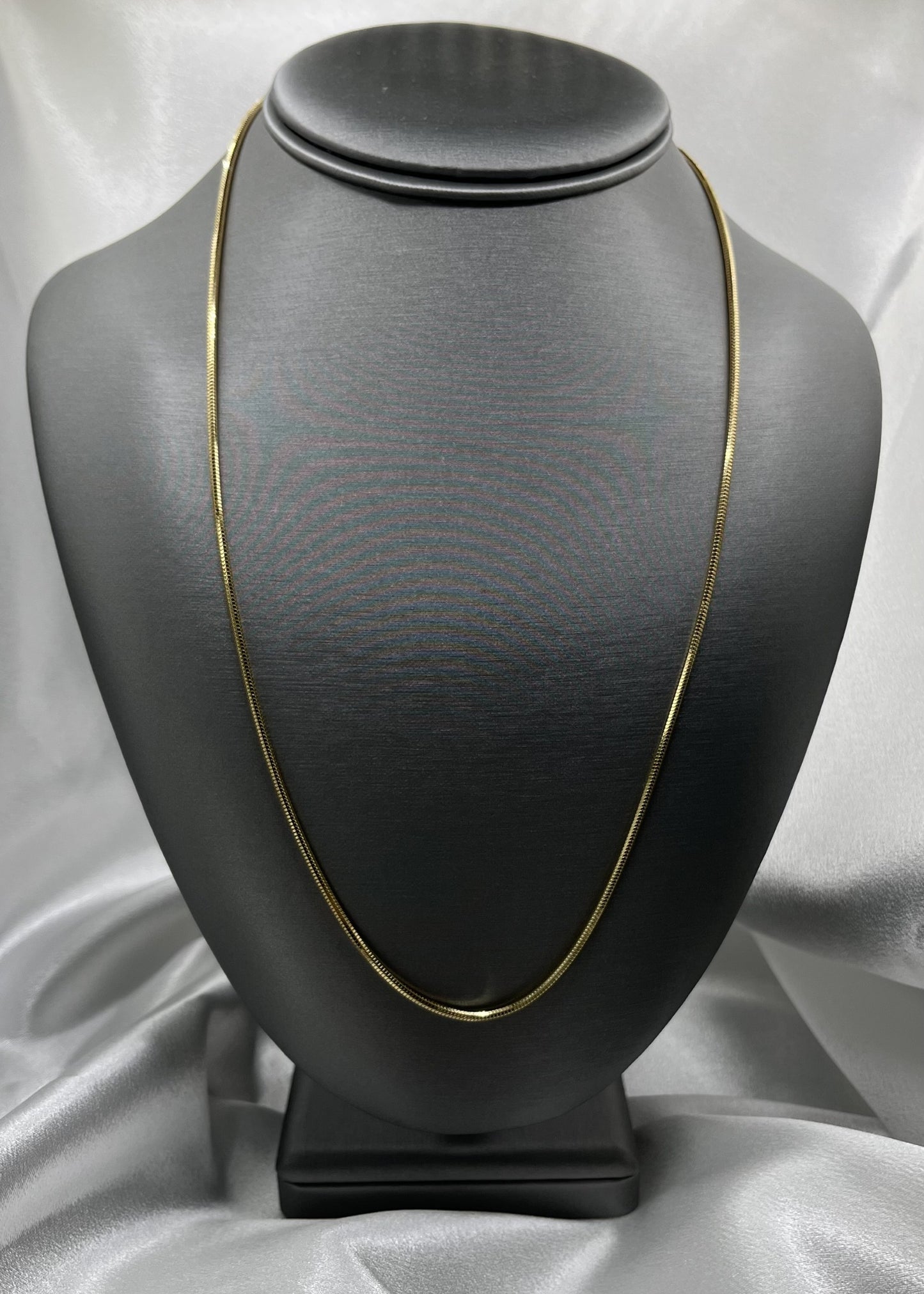 14K Snake Necklace